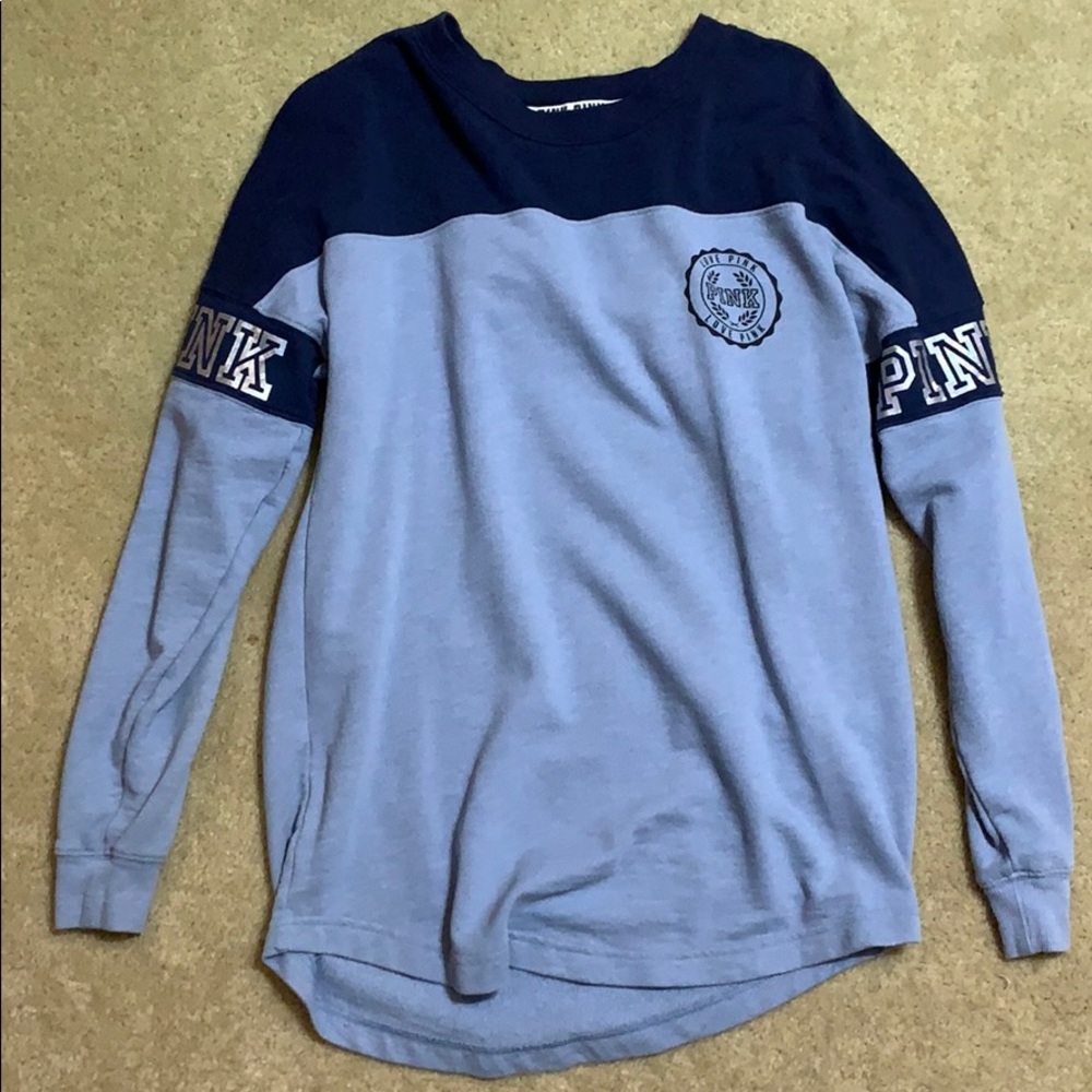 PINK blue crew neck!